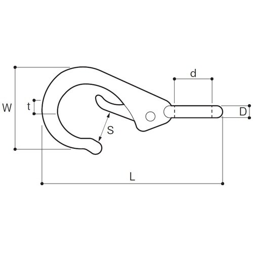 ふじわら 固定フック 使用荷重50kg