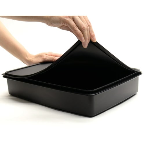 蝶プラ 導電パーツボックスNo.8L浅型(フタ付)