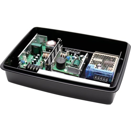 蝶プラ 導電パーツボックスNo.8L浅型(フタ付)