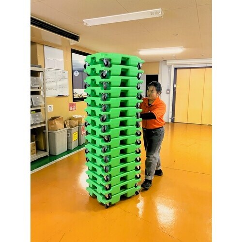 エクソム スタッキング式平台車 【元払いキャンペー