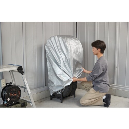 IRIS 108040 タイヤラックカバー軽自動車