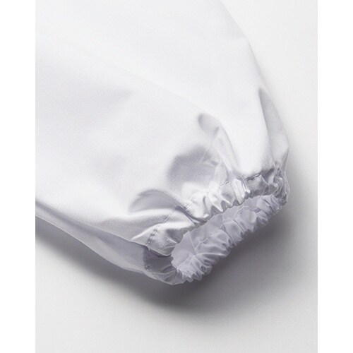 サンペックス 【女性用】衿なし・長袖調理衣 ホワイ