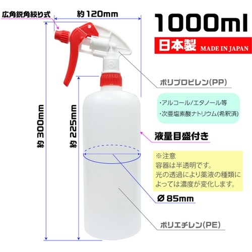 KOKUGO スプレーボトル キャニオンスプレー