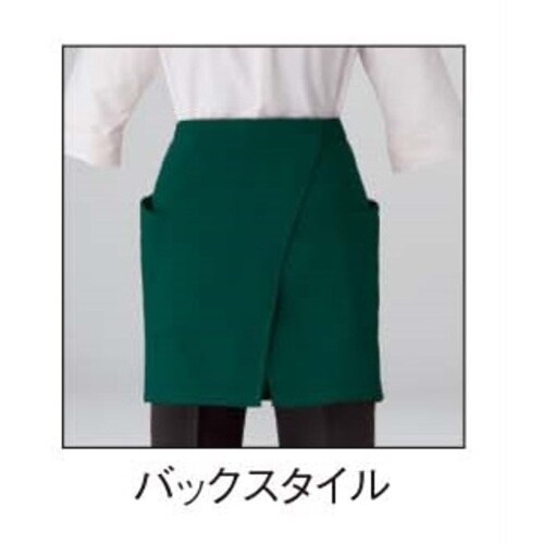 サンペックス ショート丈エプロン レッド F