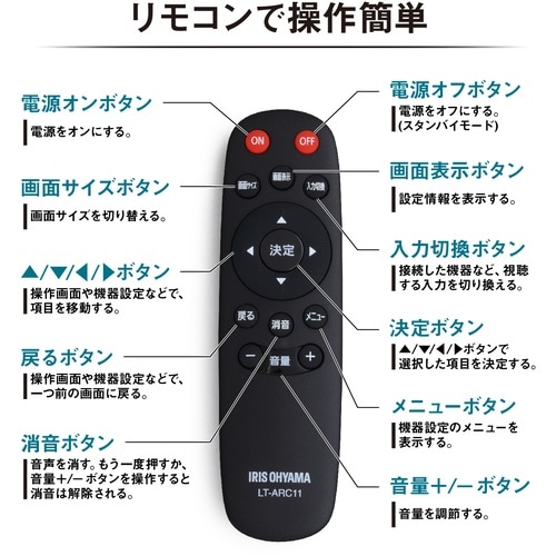 IRIS 108281 大型ディスプレイ 65V型