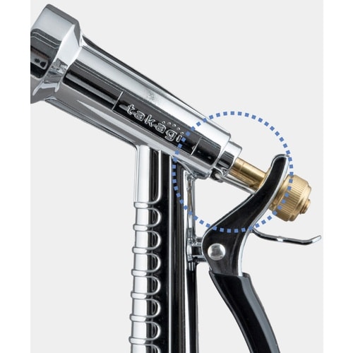 タカギ 散水ノズル メタルガンLII(BK)