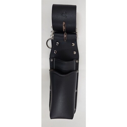 コヅチ 3連チェーン折込鋸2段差床皮サック ブラッ