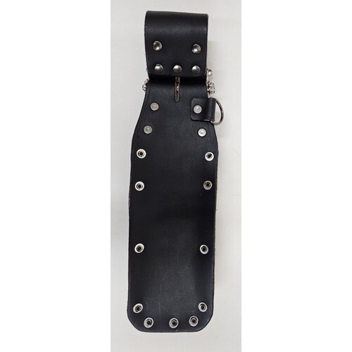 コヅチ 3連チェーン折込鋸2段差床皮サック ブラッ