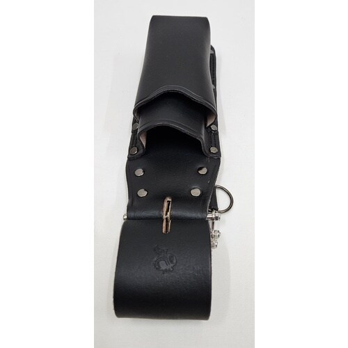 コヅチ 3連チェーン折込鋸2段差床皮サック ブラッ