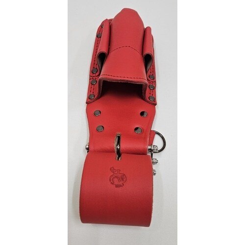 コヅチ 3連チェーンペンドラ差床皮サック レッド