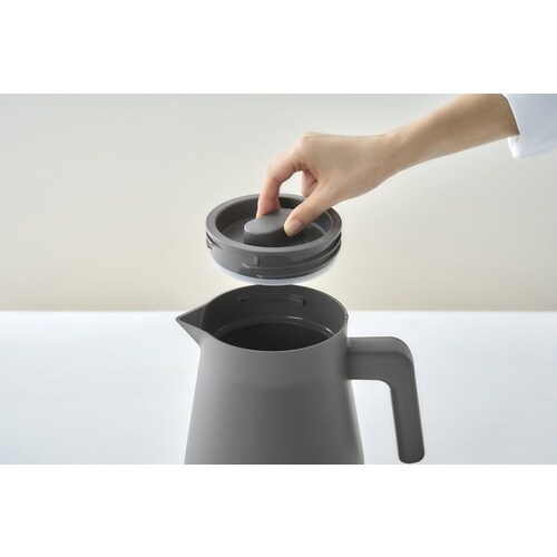 IRIS 202603 電気ケトル ウォームグレー