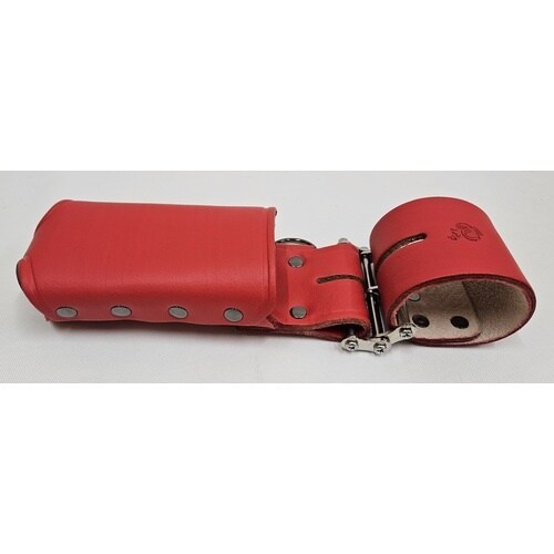 コヅチ 3連チェーン小物差床皮サック レッド