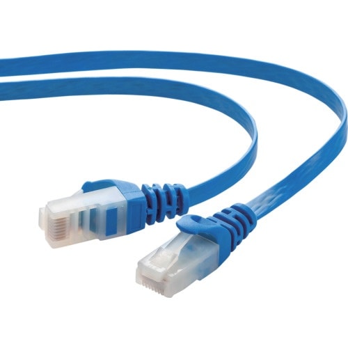 SANWA カテゴリ6フラットLANケーブル(ツメ