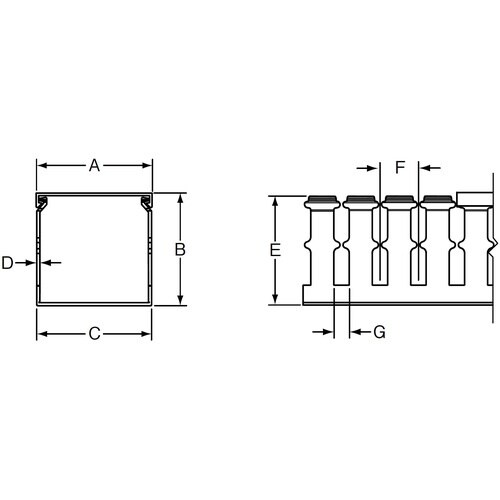 PANDUIT NNCタイプ配線ダクト変性PPHO