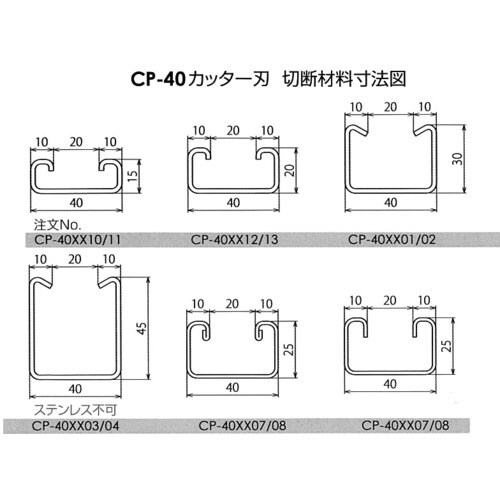 DAIA レースウェイカッターCP−40 標準セッ
