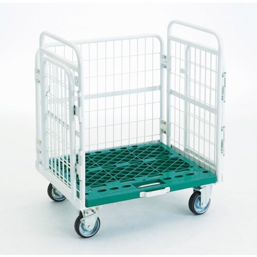 TRUSCO 折りたたみ式網台車 アミーゴカーゴ