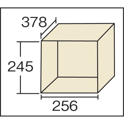 TRUSCO シューズケース 6人用 293X38