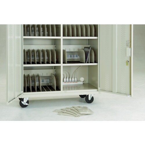 TRUSCO タブレット収納ロッカー 40台用