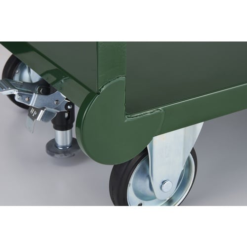 TRUSCO 鋼鉄製運搬車 900X600 Φ15