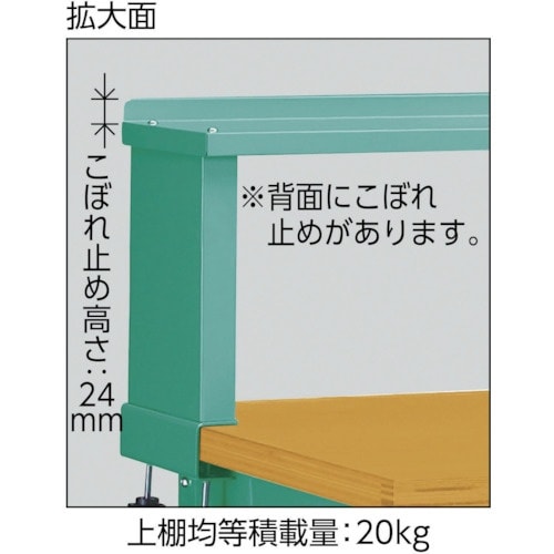 TRUSCO 中荷重作業台(2000kg)DW型