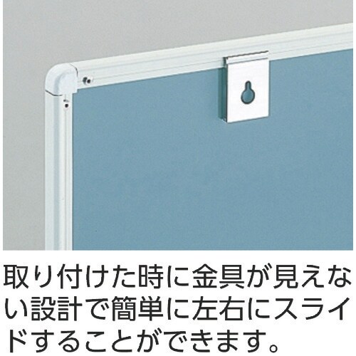 TRUSCO スチール製ホワイトボード 白暗線 白