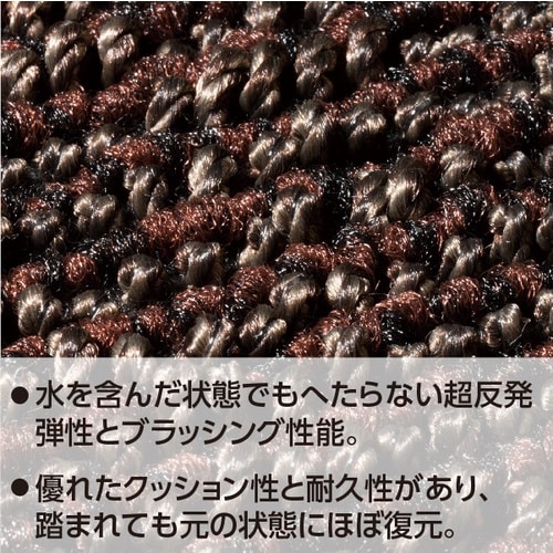 テラモト 雨天用マット ニューリブリードマット ブ