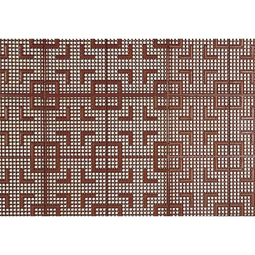 テラモト 屋外マット テラロイヤルマット 茶 90