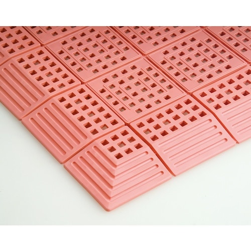 テラモト タッチマット2専用ふち 角ふち ピンク