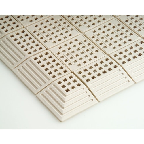 テラモト タッチマット2専用ふち 角ふち アイボリ