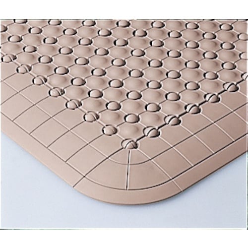 テラモト 抗菌フミンゴ 中ふちメス ベージュ