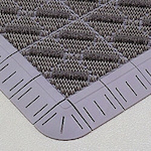 テラモト カラーブラッシュ 専用中ふち ライトグレ