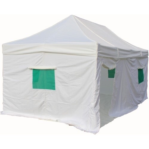 旭 防災用テント 間口6.0mX奥行3.0m 白