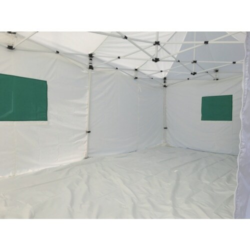 旭 防災用テント 間口6.0mX奥行3.0m 白