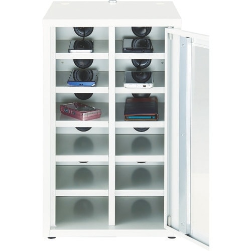 TRUSCO スマホ デジカメ収納ロッカー 12台