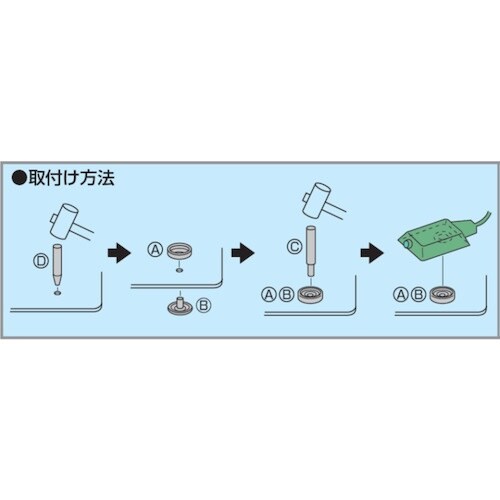 Achilles 導電性マット用 バナナジャック付