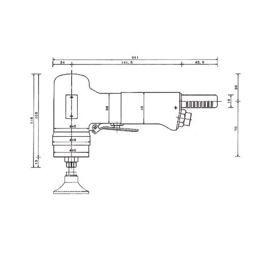 VESSEL エアーディスクサンダー GT−DS5