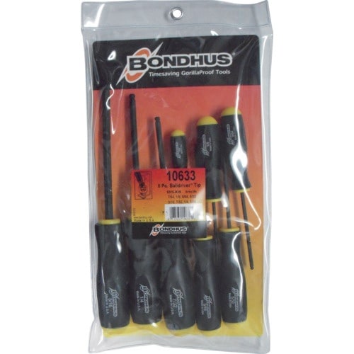 BONDHUS ボールポイント・ドライバー インチ
