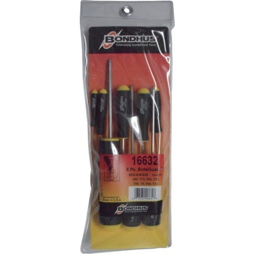 BONDHUS ボールポイント・ドライバー メッキ