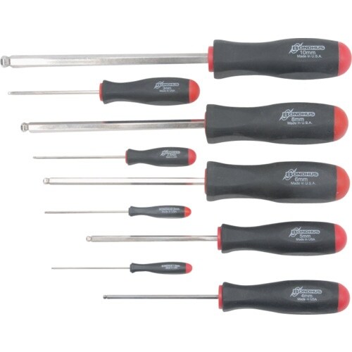 BONDHUS ボールポイント・ドライバー メッキ