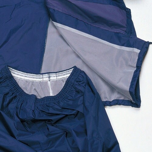 カジメイク セレクトレインスーツ パープル M