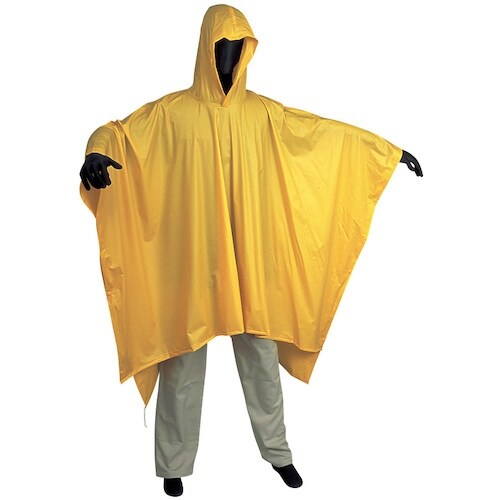 カジメイク レインポンチョ イエロー F