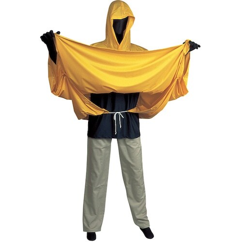 カジメイク レインポンチョ ネイビー F