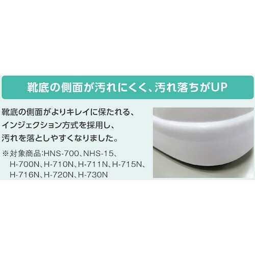 ミドリ安全 超耐滑軽量作業靴 ハイグリップ H−7