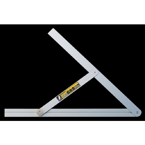 シンワ アルミ自由金450mm筋交付