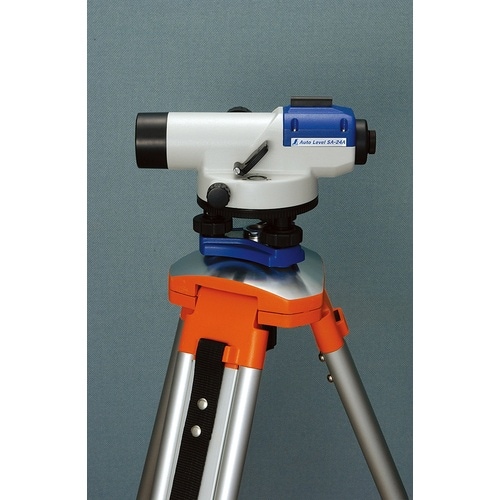 シンワ 三脚 アルミ製 平面脚頭式スピニングレーザ