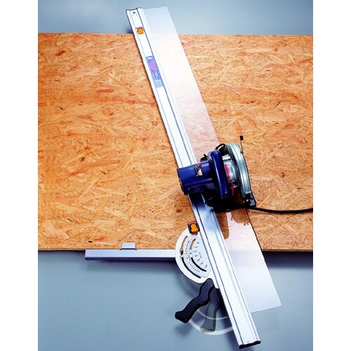 シンワ 丸ノコガイド定規 フリーアングルワンタッチ