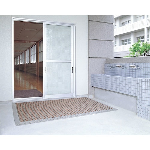 テラモト カラーブラッシュ 600×900mm 茶