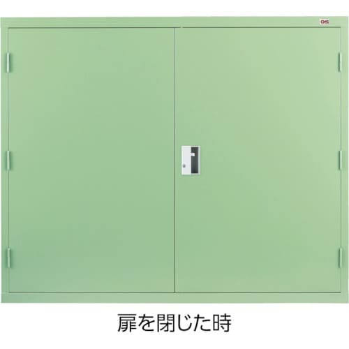 OS ロッカーS(ワイドタイプ) 両開 棚板3枚(