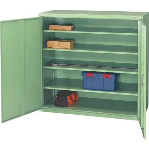 OS ロッカーS(ワイドタイプ) 両開 棚板3枚(