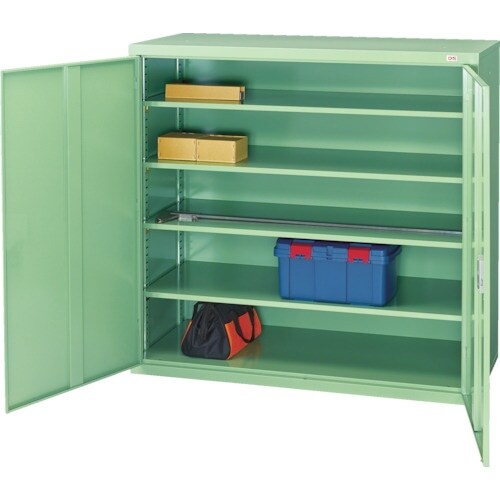 OS ロッカーS(ワイドタイプ) 両開 棚板4枚(